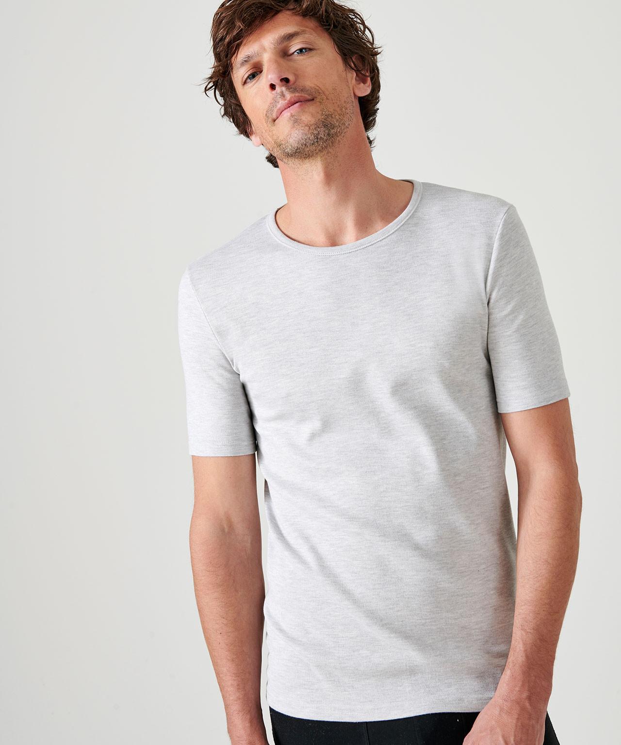 Image of T-shirt, Wärmegrad Medium 3. Herren Grau XS