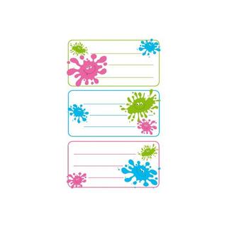 Z-DESIGN Z-DESIGN Sticker Klecks 8.4x16cm 59668Z farbig 2 Bogen  