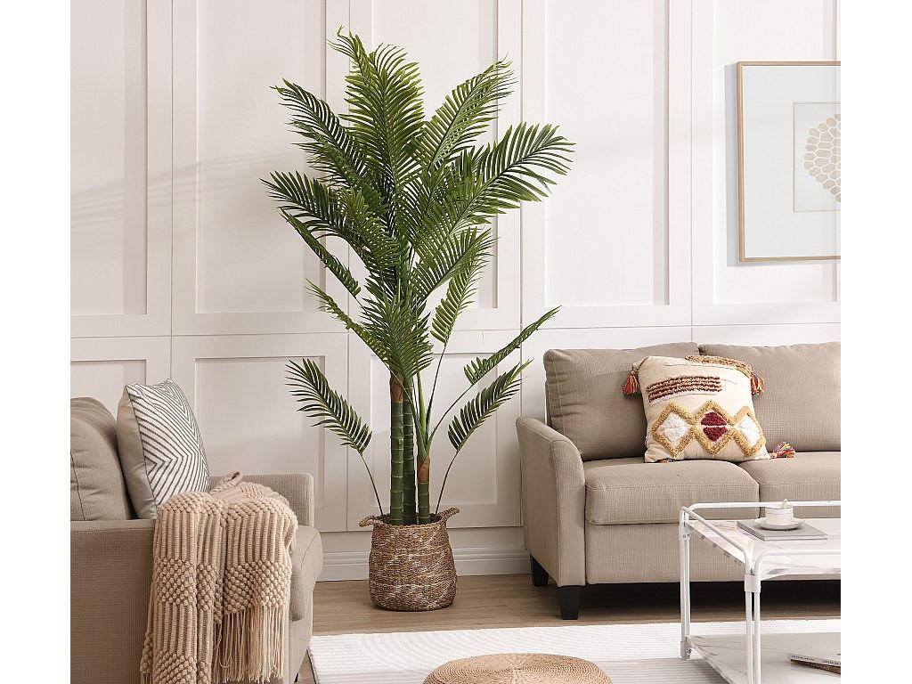 Vente-unique Kunstpflanze Palme mit Topf - H. 190 cm - COCONUT  