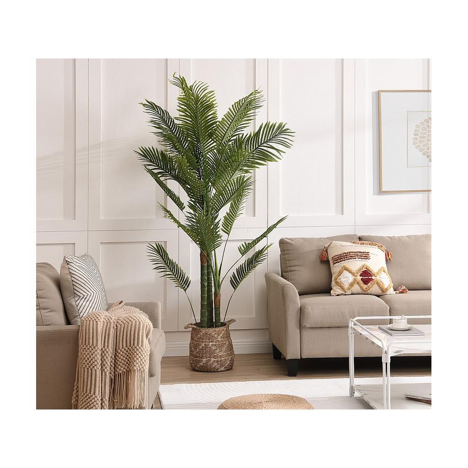 Vente-unique Kunstpflanze Palme mit Topf - H. 190 cm - COCONUT  