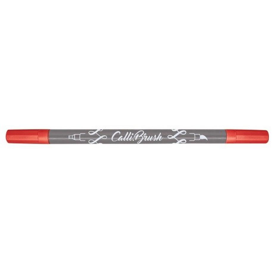 ONLINE Callibrush Pen Double Tip 2mm 19055/6 Rot