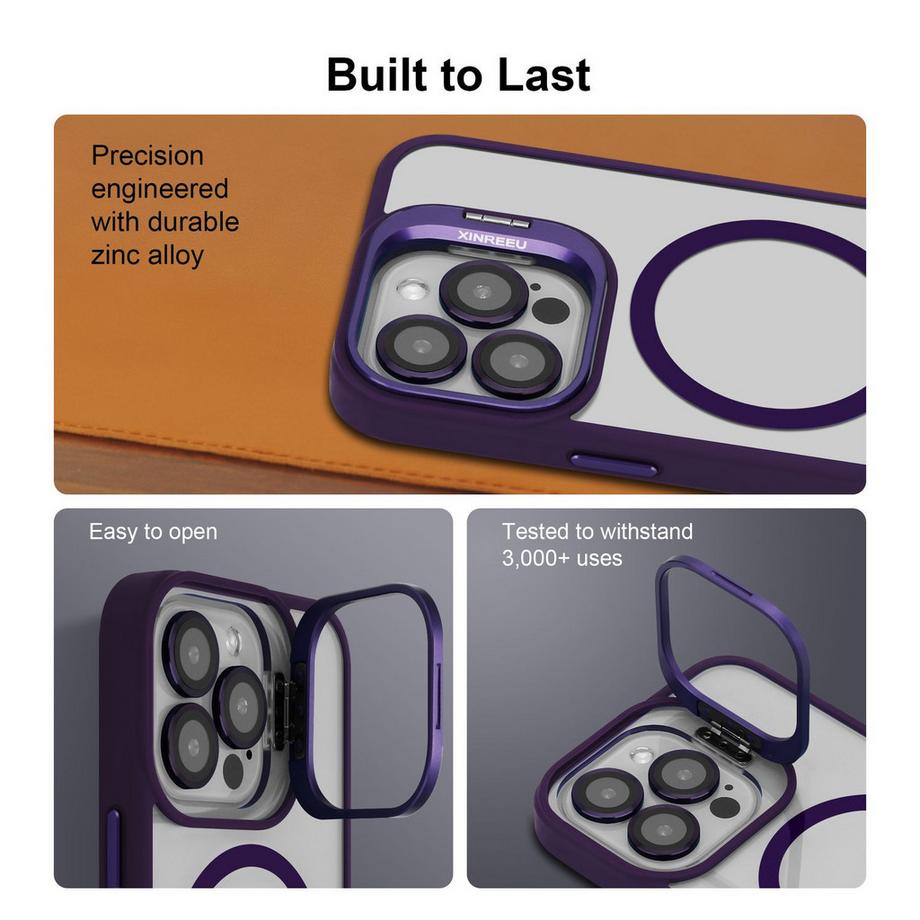 Cadorabo  iPhone 13 PRO MAX Hülle Magsafe kompatibel inkl. Kameralinsen Schutz 