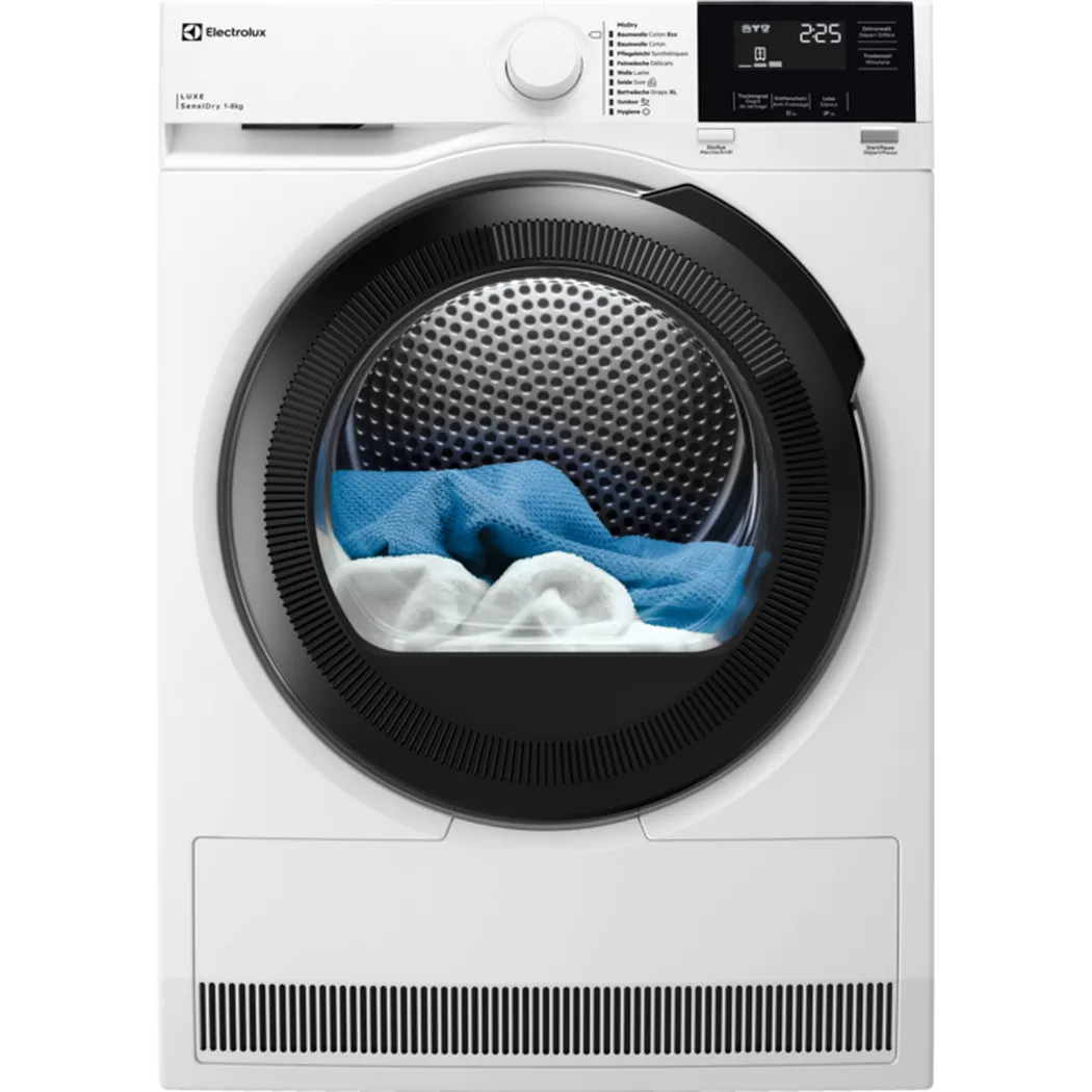 Electrolux TWL5E500 sèche-linge Pose libre Charge avant 8 kg Blanc