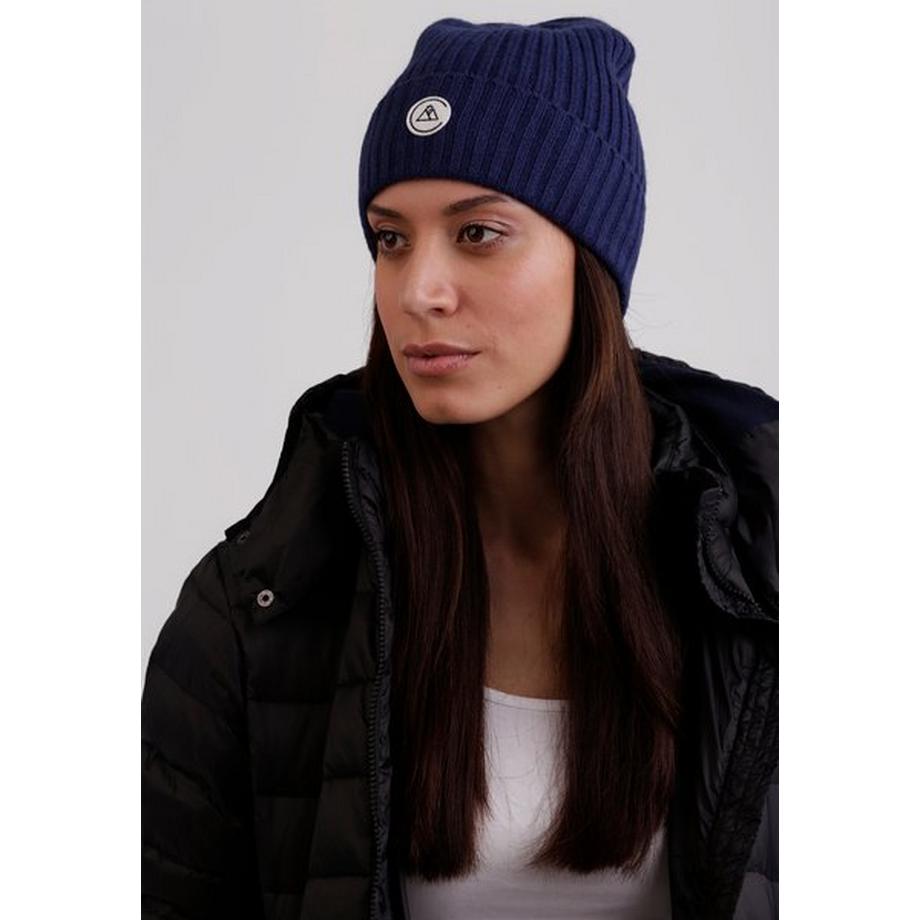 CASH-MERE.CH Cashmere Berretto a Costine Fini  