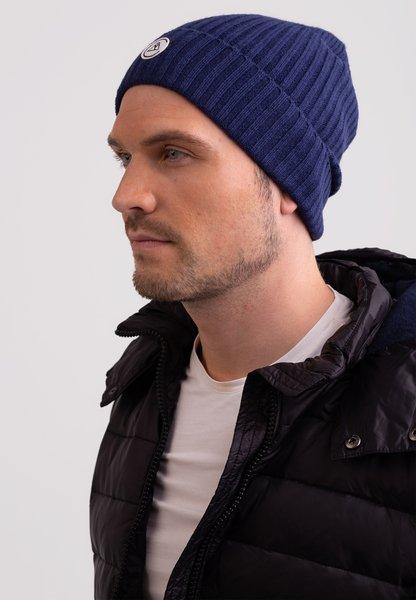 CASH-MERE.CH Kaschmir Fine Rib Mütze  