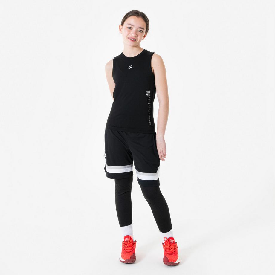 TARMAK  Maillot de corps de basketball enfant sans manches 