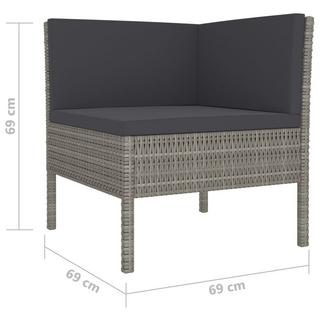 VidaXL Gartenmöbel-set poly-rattan  