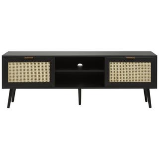 Beliani Mobile TV en Fibra a media densità (MDF) Rustico OPOCO  