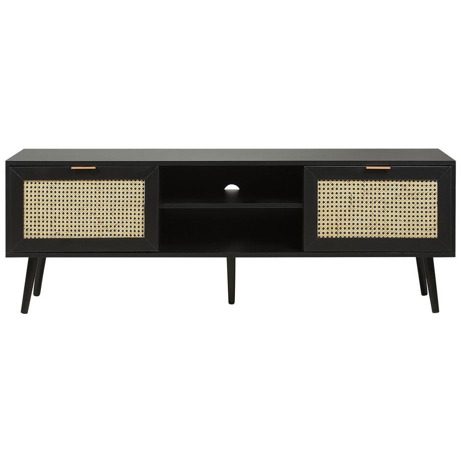 Beliani Mobile TV en Fibra a media densità (MDF) Rustico OPOCO  