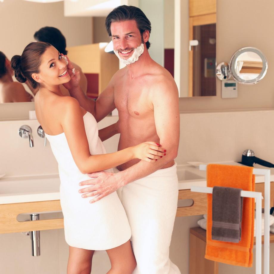 B2X Porta asciugamani 2 chiude bianco  