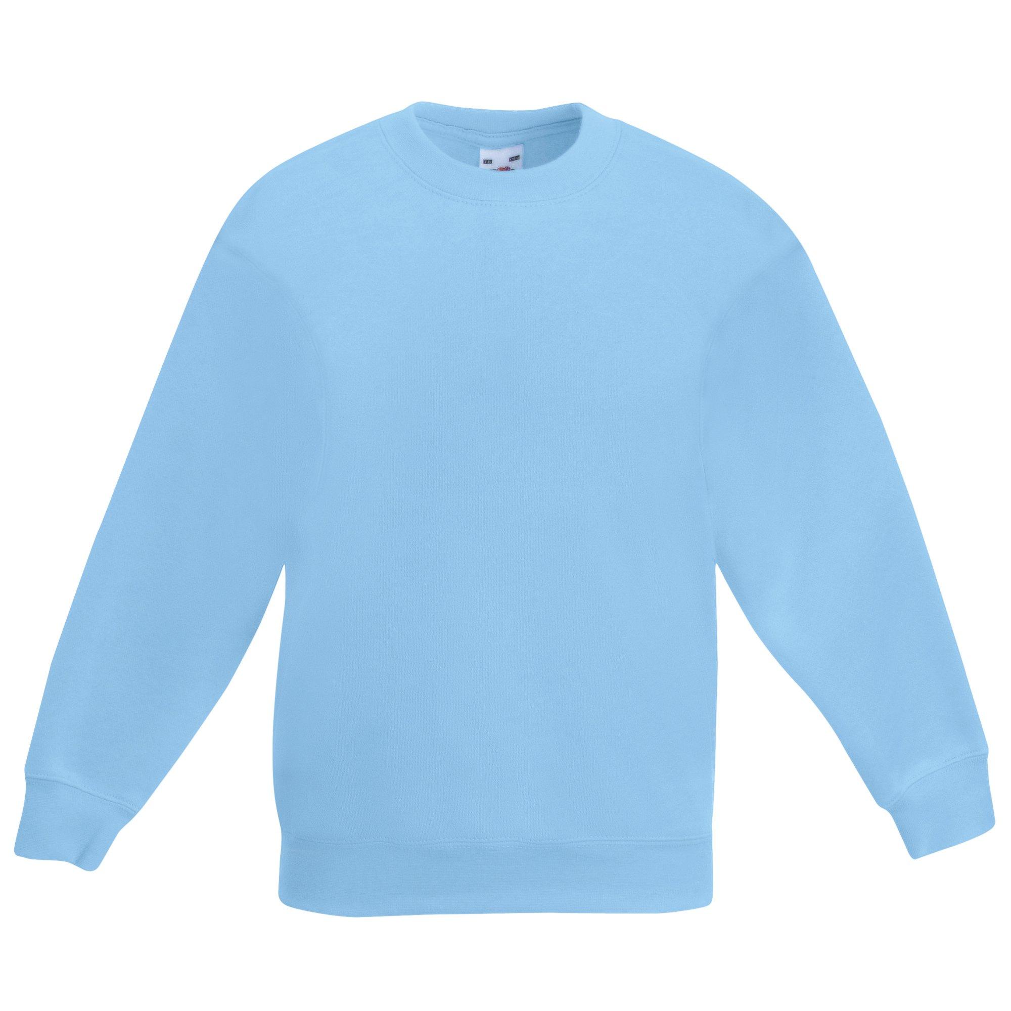 Image of Klassische 8020 Setin Sweatshirt Mädchen Himmelblau 7-8A