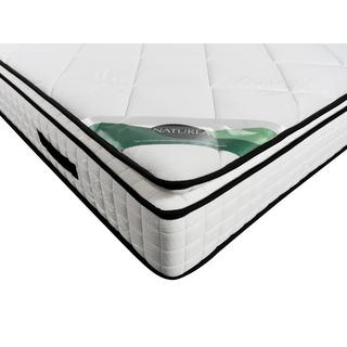 Vente-unique Materasso 160 x 200 cm schiuma e rivestimento bambù sp. 23 cm  - ADANA di NATUREA  