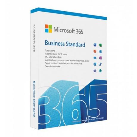 Microsoft  365 Business Standard Suite Office Full 1 licenza/e Inglese, ITA 1 anno/i 