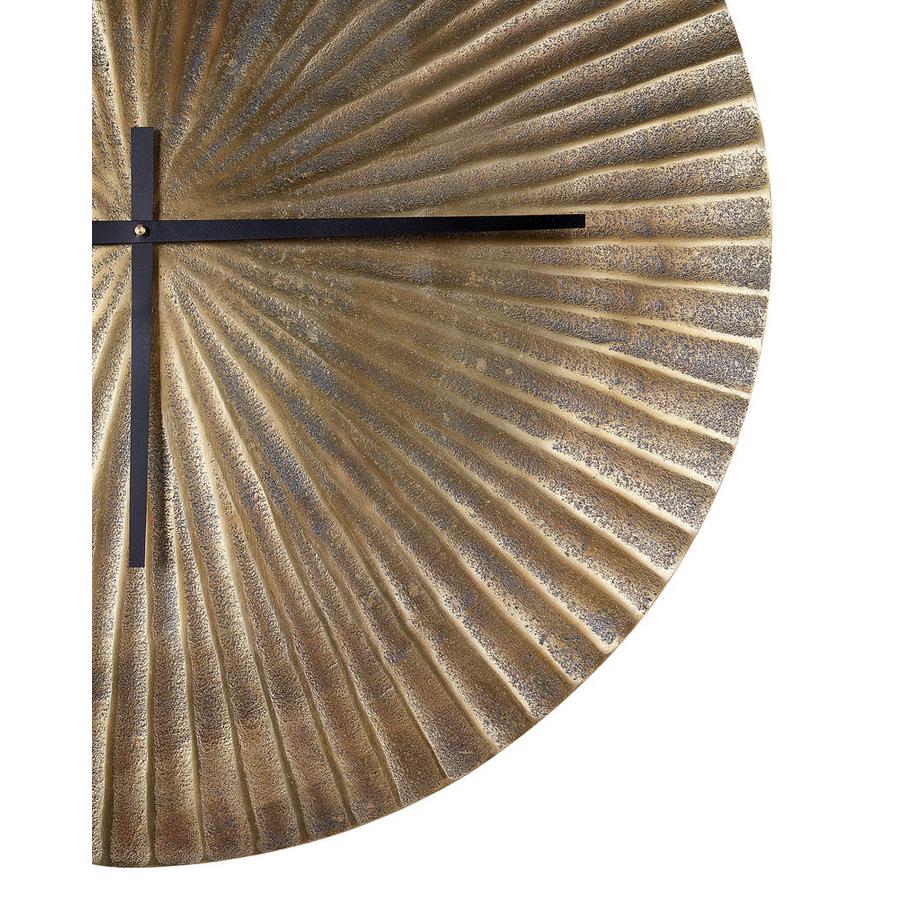 Beliani Wanduhr aus Aluminium  VAIGAI  