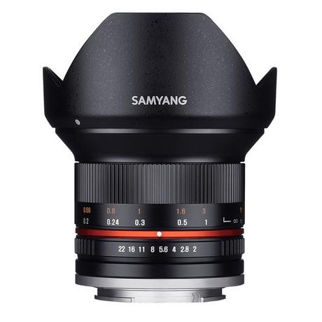 Samyang  Samyang 12mm 1: 2,0 NCS CS Black (M4/3) 