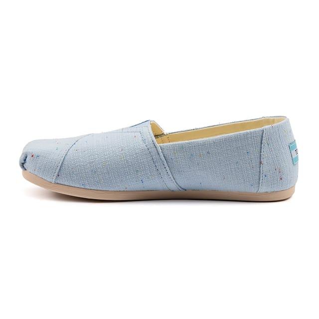 TOMS  ALPARGATA RECYCLED COTTON SPECKLED SLUB-38.5 