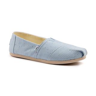 TOMS  ALPARGATA RECYCLED COTTON SPECKLED SLUB-38.5 