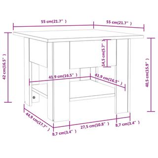 VidaXL Couchtisch holzwerkstoff  