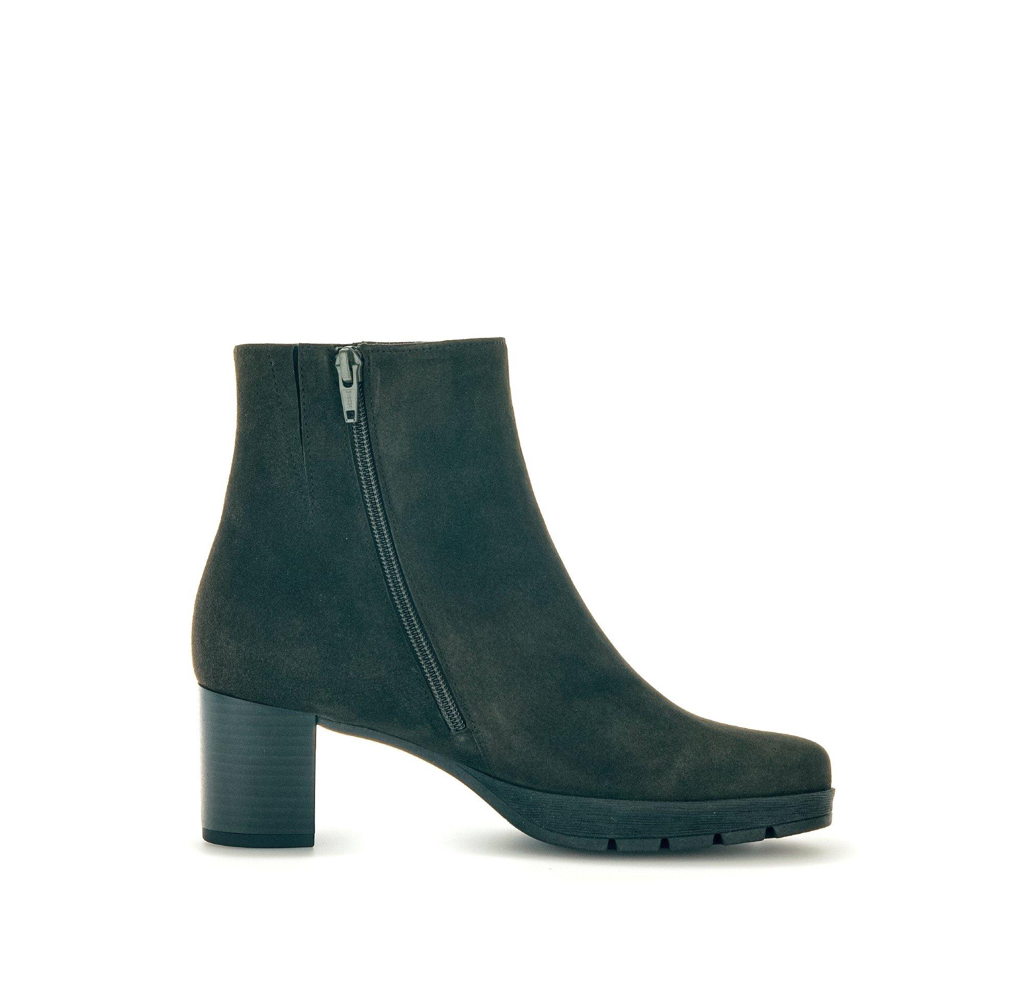 Image of - Wildleder Stiefelette Unisex Grün 36