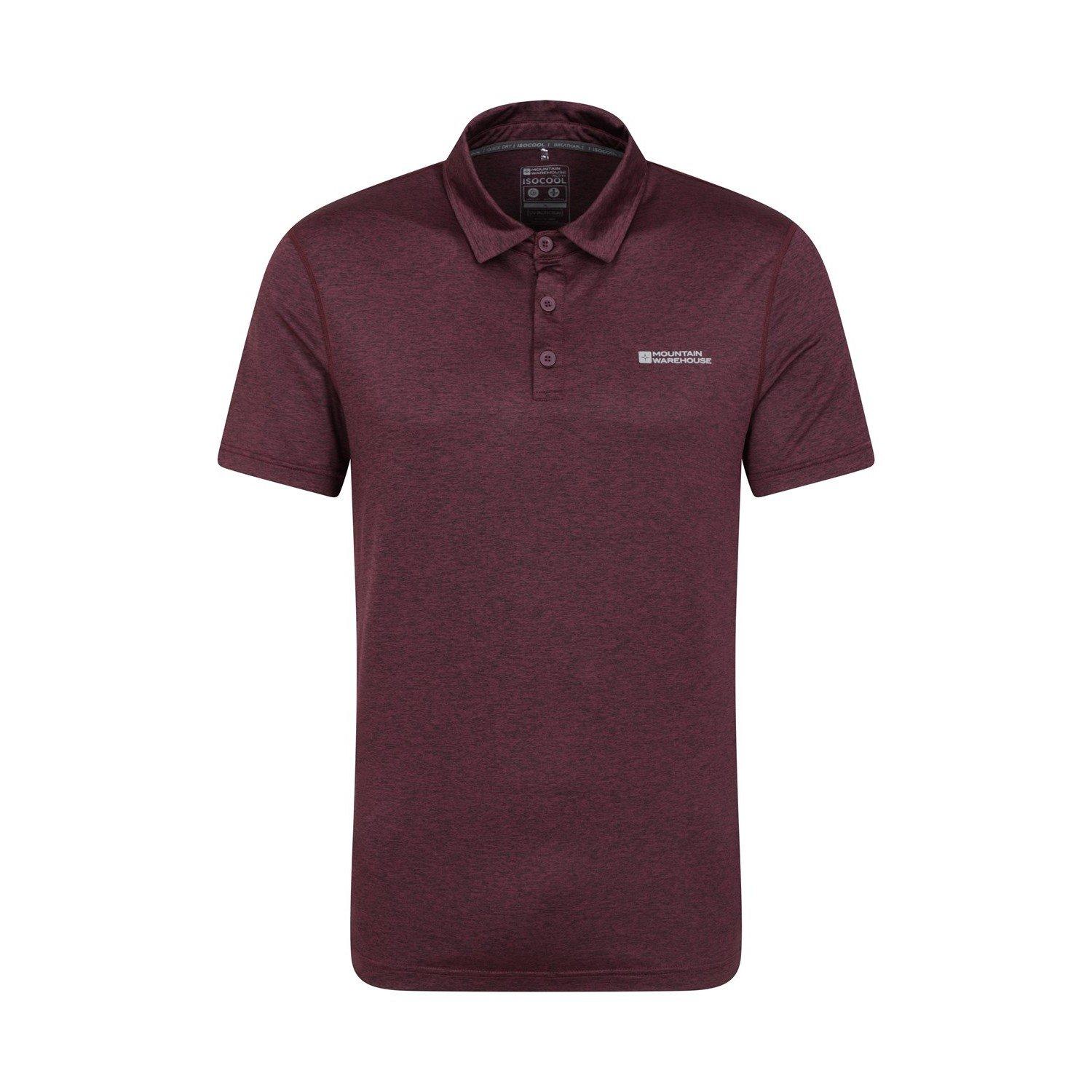 Image of Deuce Poloshirt Herren Lila XL
