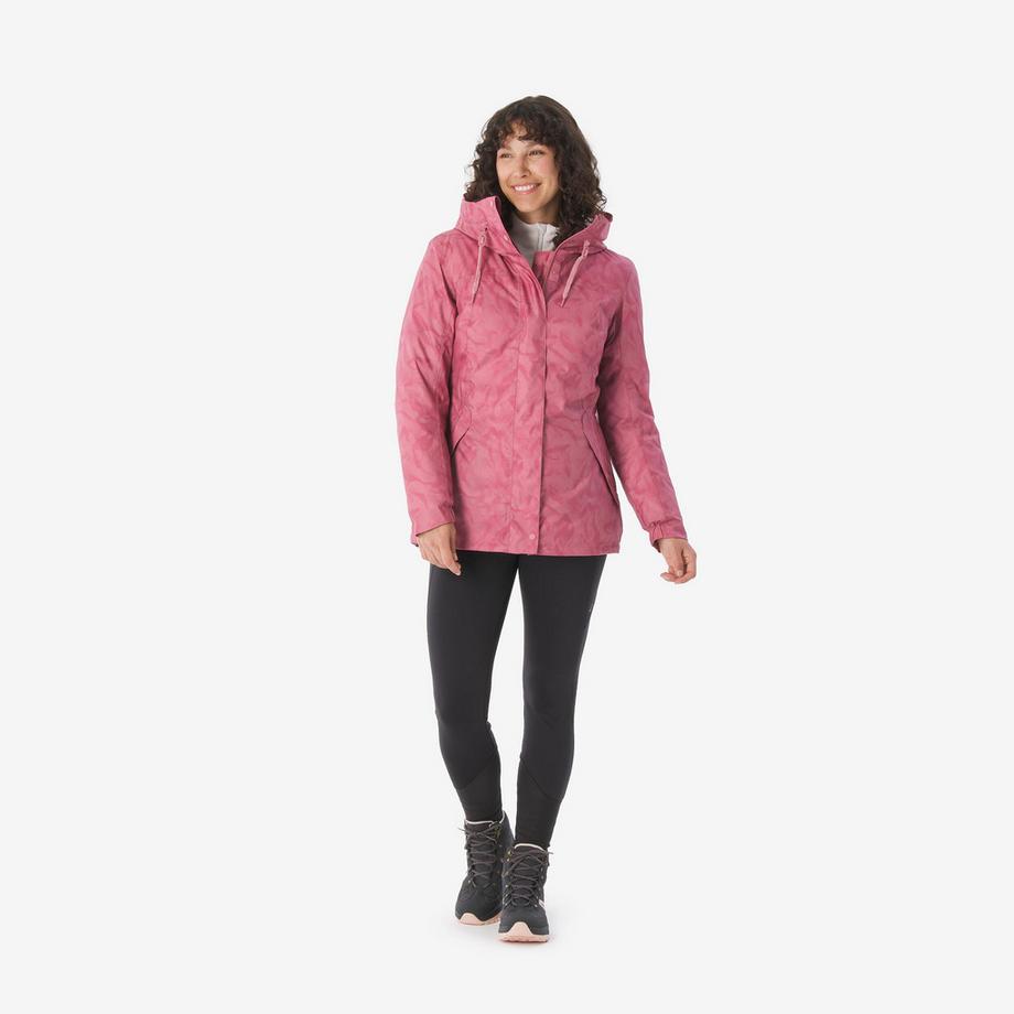 QUECHUA SH100 X-Warm Giacca Impermeabile da Trekking Invernale  