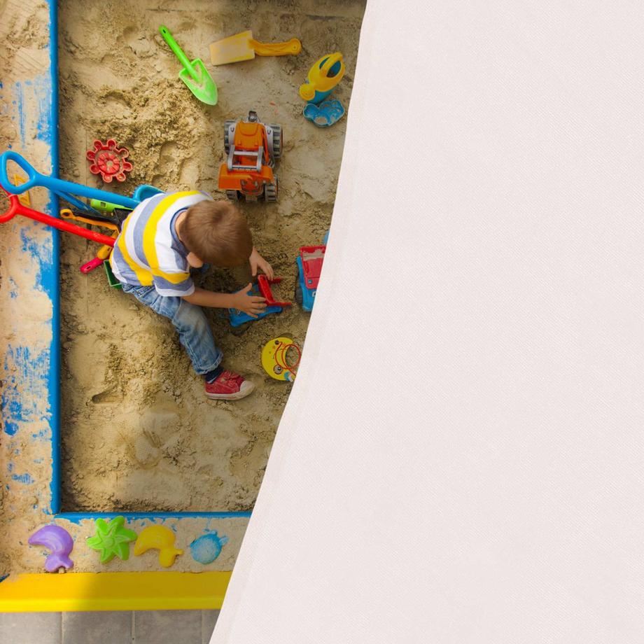 Northix Dreieckiges Vordach HDPE  