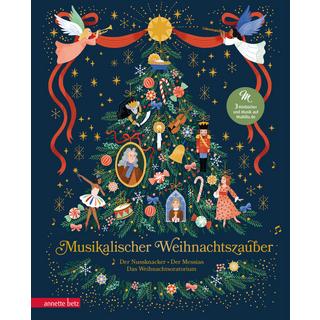 Musikalischer Weihnachtszauber (Das musikalische Bilderbuch zum Streamen) - Drei musikalische Weihnachtsklassiker in einem Band - das perfekte Geschenk für die Weihnachtszeit Herfurtner, Rudolf; Hämmerle, Susa; Unzner, Christa (Illustrationen); Severynovska, Anna (Illustrationen); Briswalter, Maren (Illustrationen); Rosendorfer, Laura (Illustrationen) Couverture rigide 