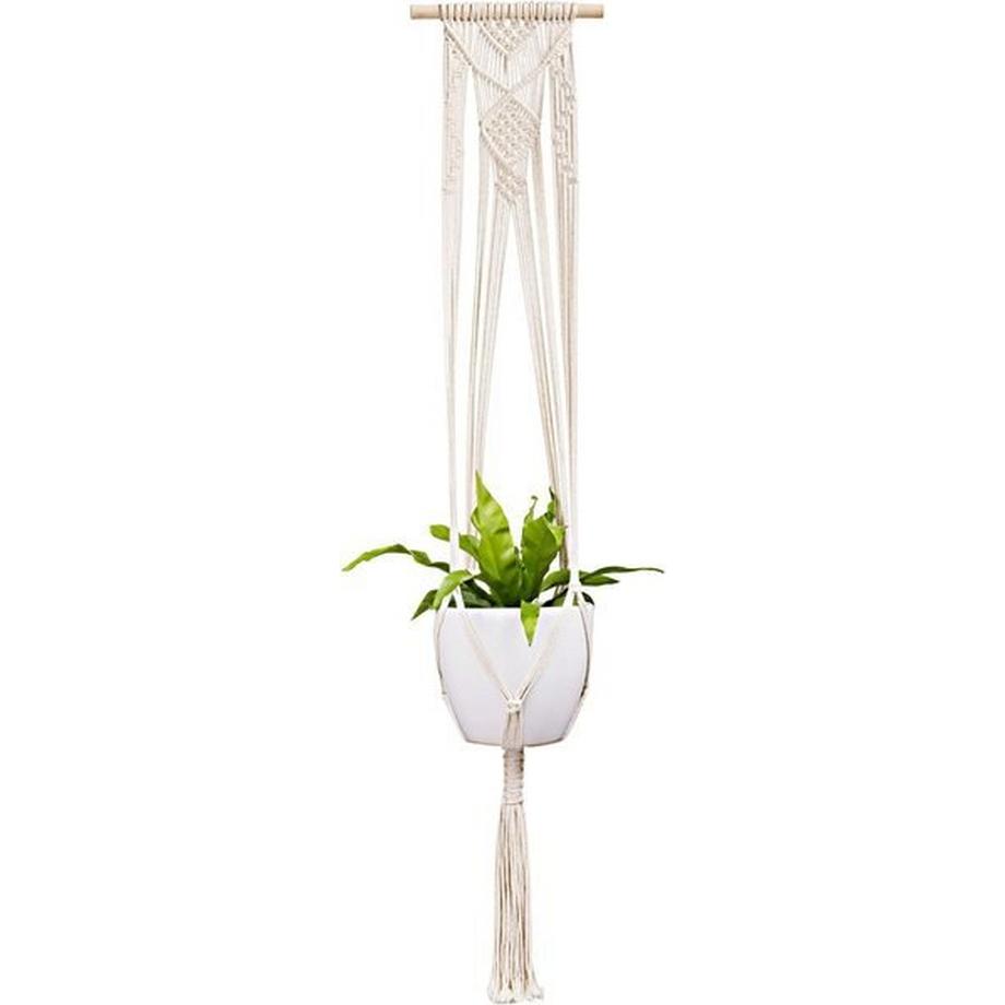 Northio  Panier Suspendu en Macramé - Suspension Plante - 105 cm 