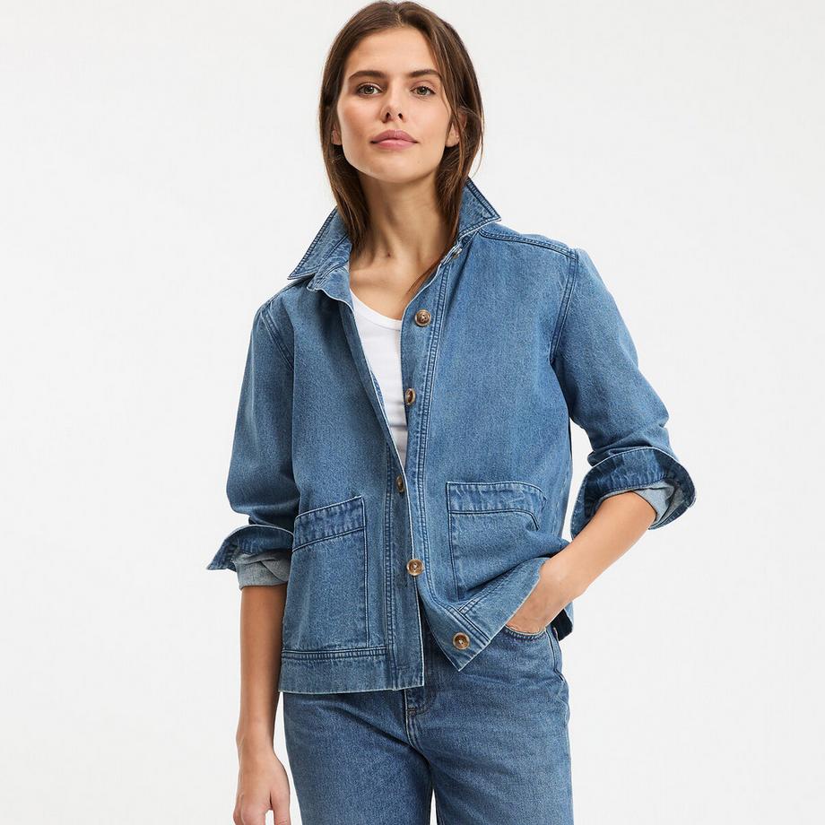 La Redoute Collections Signature Leony Weite Jeansjacke  