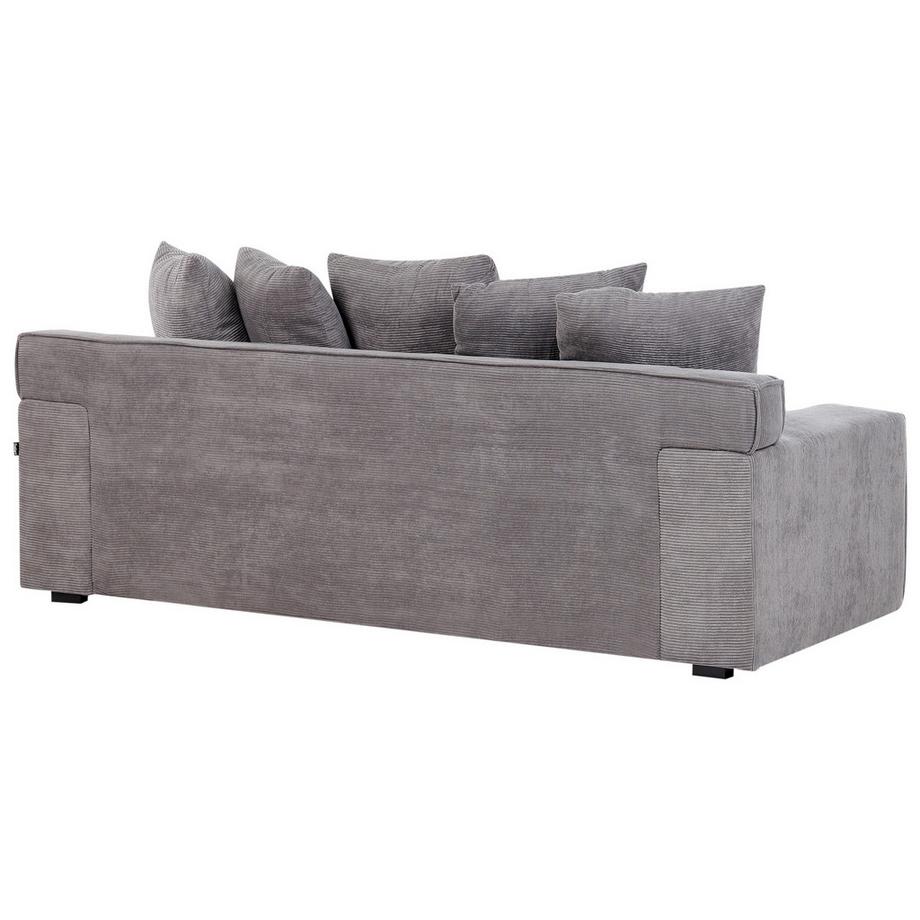 Beliani 3 Sitzer Sofa aus Cord  VISKAN  