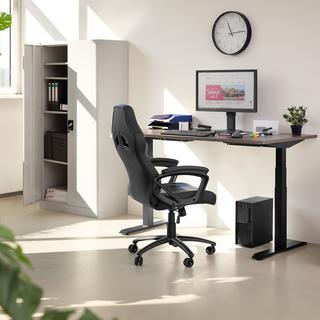 Tectake 2er Set Aktenschrank mit 5 Böden  