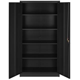 Tectake 2x Armoire métallique 5 niveaux  