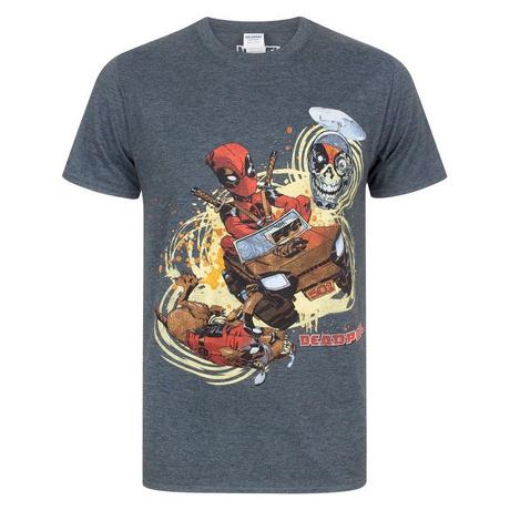 MARVEL  Deadpool 4x4 TShirt 