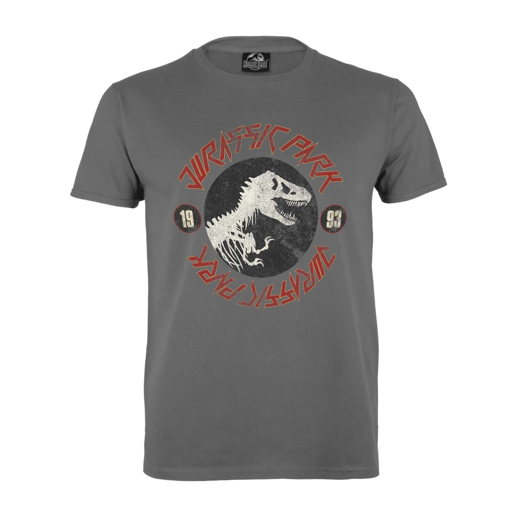 JURASSIC WORLD  TShirt Charcoal Black