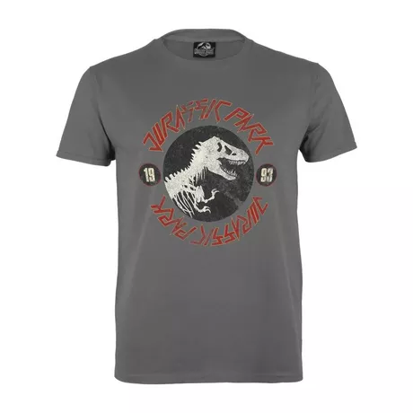 JURASSIC WORLD  TShirt Charcoal Black
