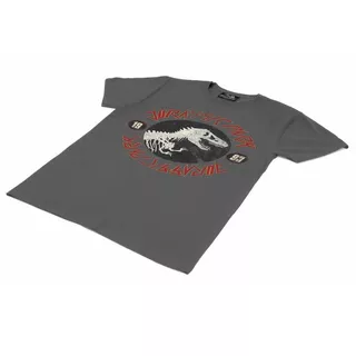 JURASSIC WORLD  TShirt Charcoal Black