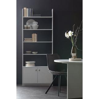 mutoni Bücherregal Madu Cloud Grey 80x35  