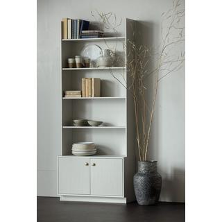 mutoni Bücherregal Madu Cloud Grey 80x35  