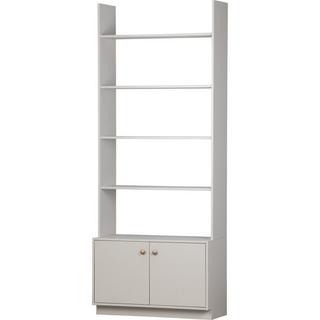 mutoni Bücherregal Madu Cloud Grey 80x35  