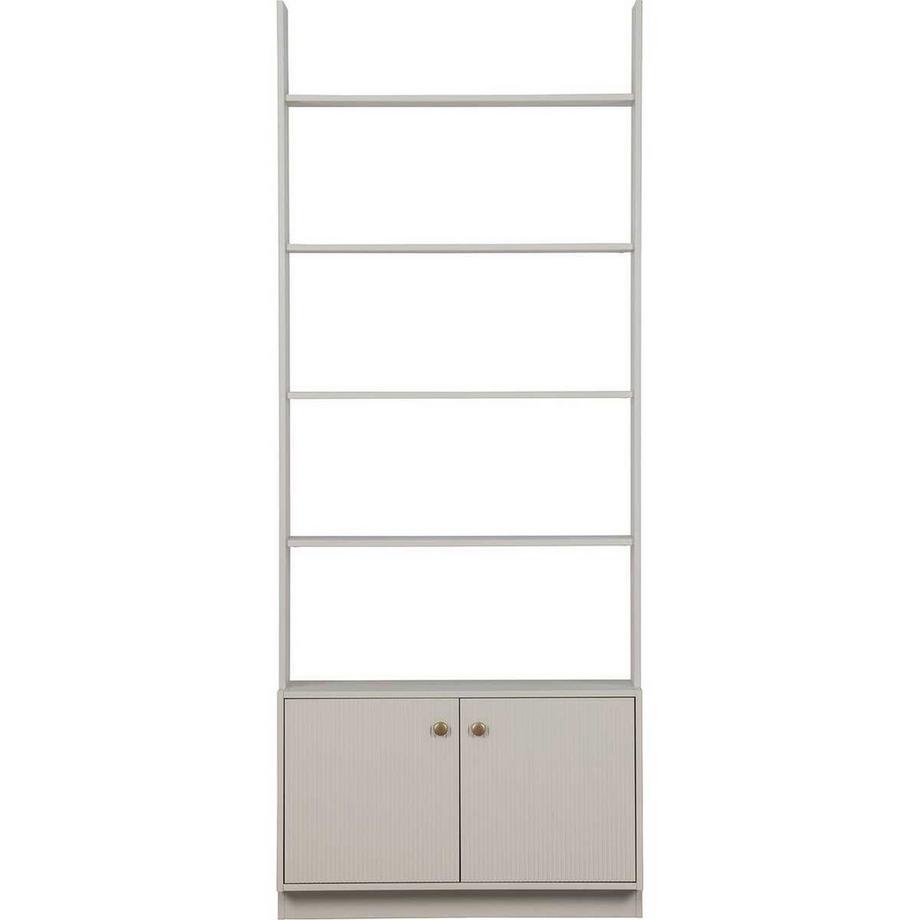 Bücherregal Madu cloud grey 80x35