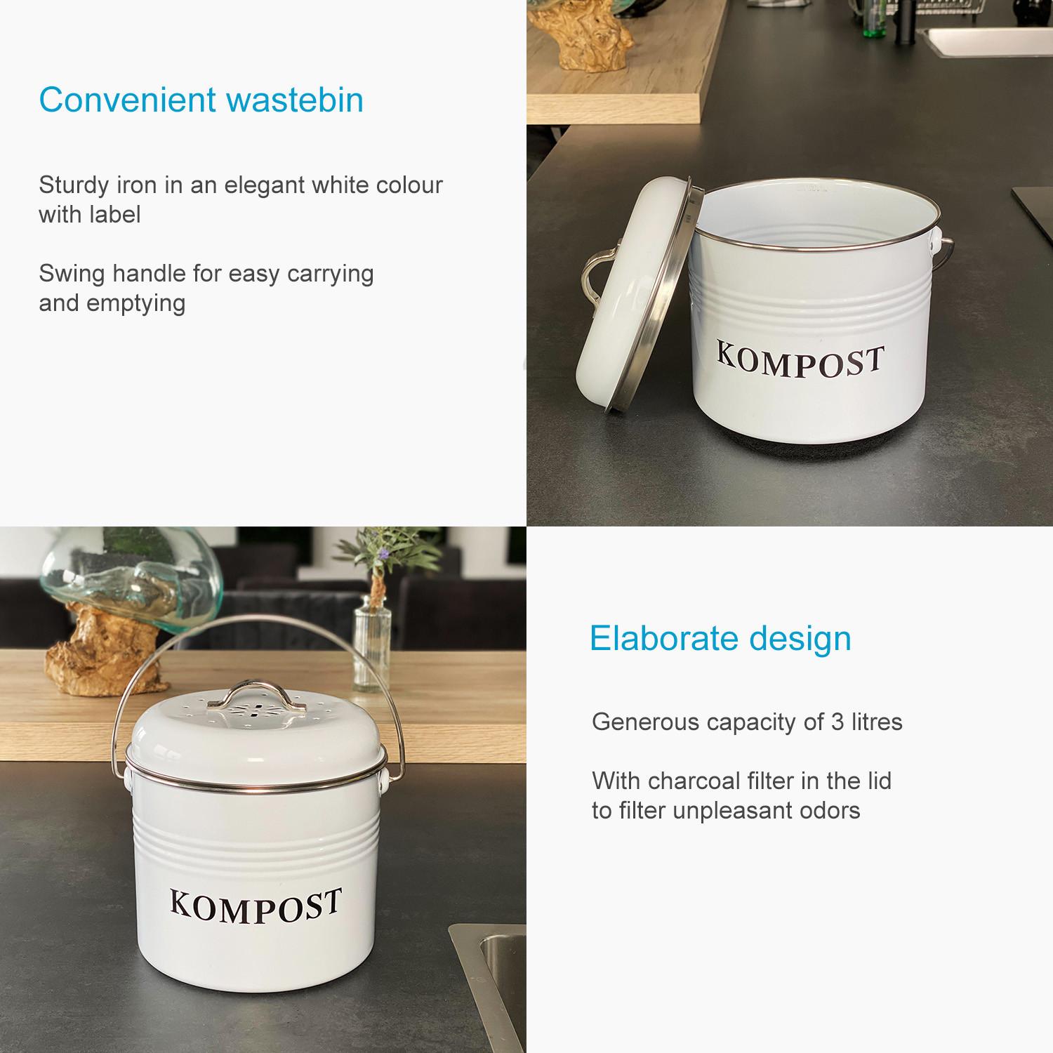 Intirilife Komposteimer Biomülleimer  