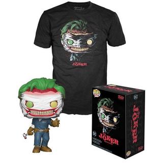 Funko  Set di figure POP & Tee DC Comics The Joker Exclusive M 