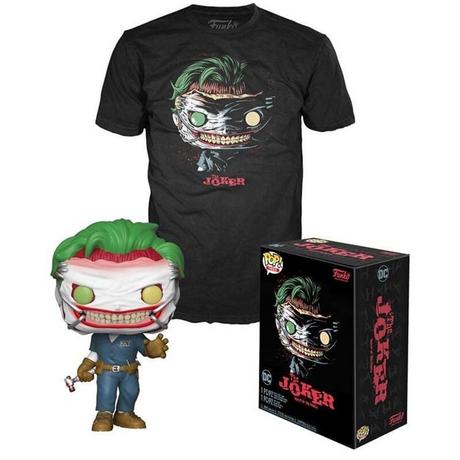 Funko  Set di figure POP & Tee DC Comics The Joker Exclusive M 