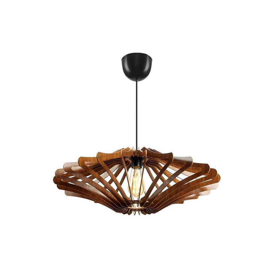 OZAIA Suspension ajourée en MDF 59 55 noyer FARITA  