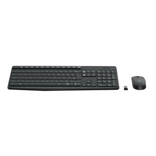 Logitech  MK235 tastiera Mouse incluso USB AZERTY Francese Grigio 