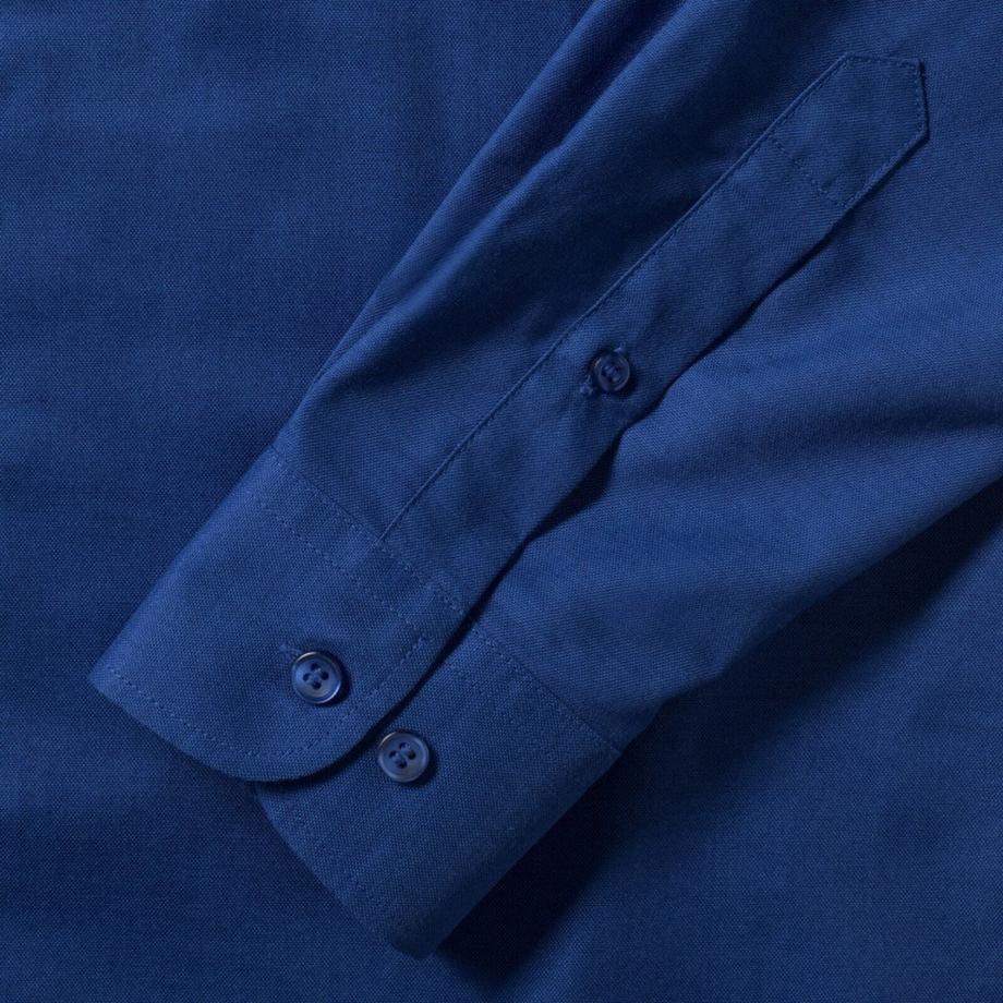 Russell Chemise Oxford Manches Longues Facile d'Entretien  