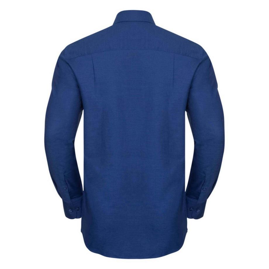Russell Chemise Oxford Manches Longues Facile d'Entretien  