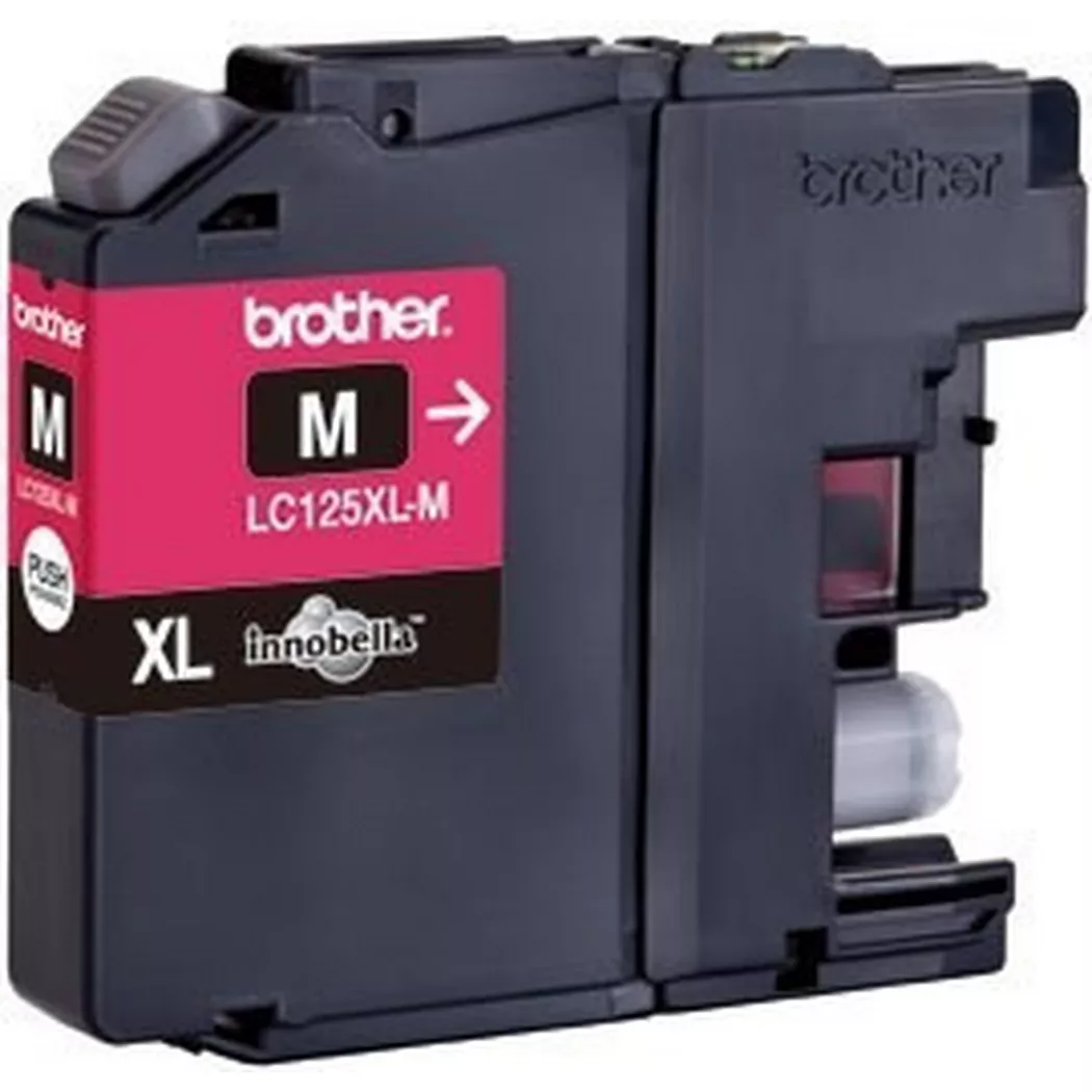 E+P Elektrik – BROTHER Tintenpatrone XL magenta LC-125XLM DCP-J4110DW 1200 Seiten, One Size