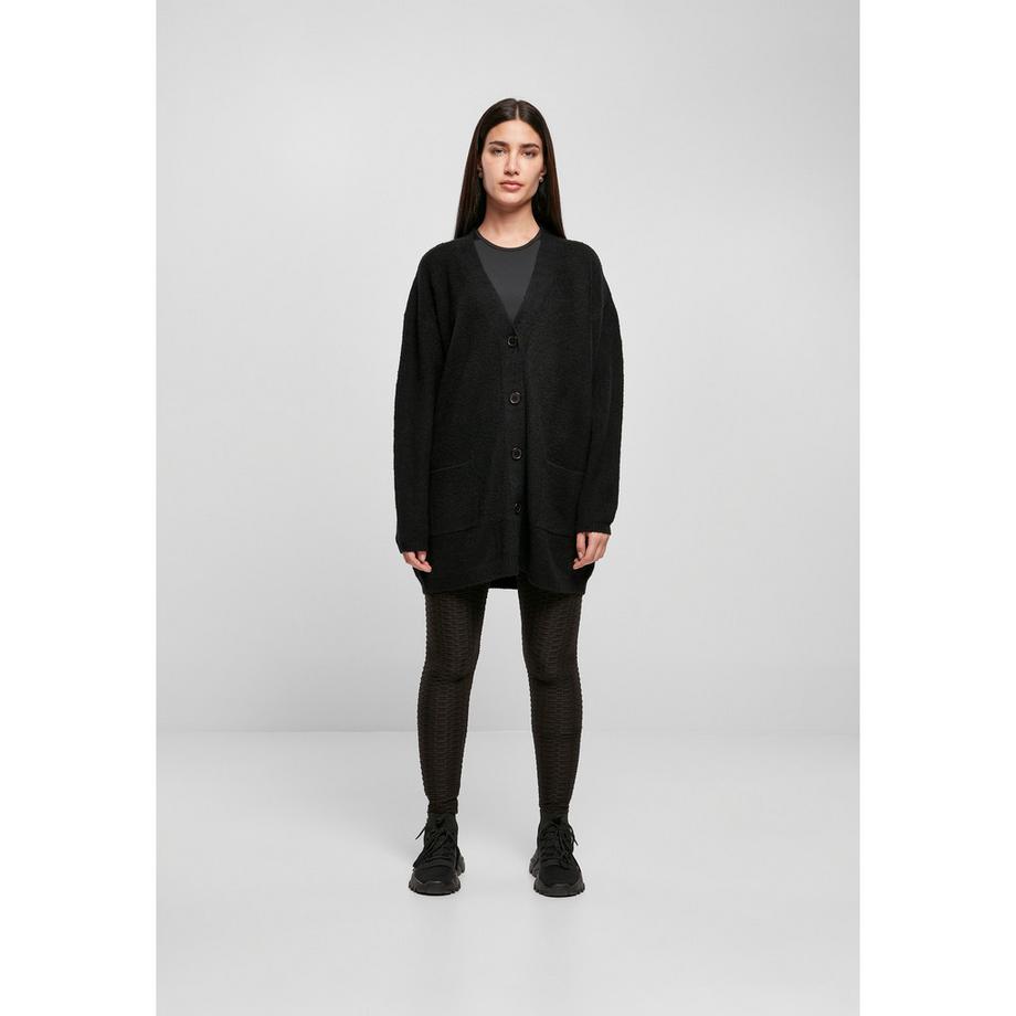 URBAN CLASSICS Chunky Fluffy Strickjacke  