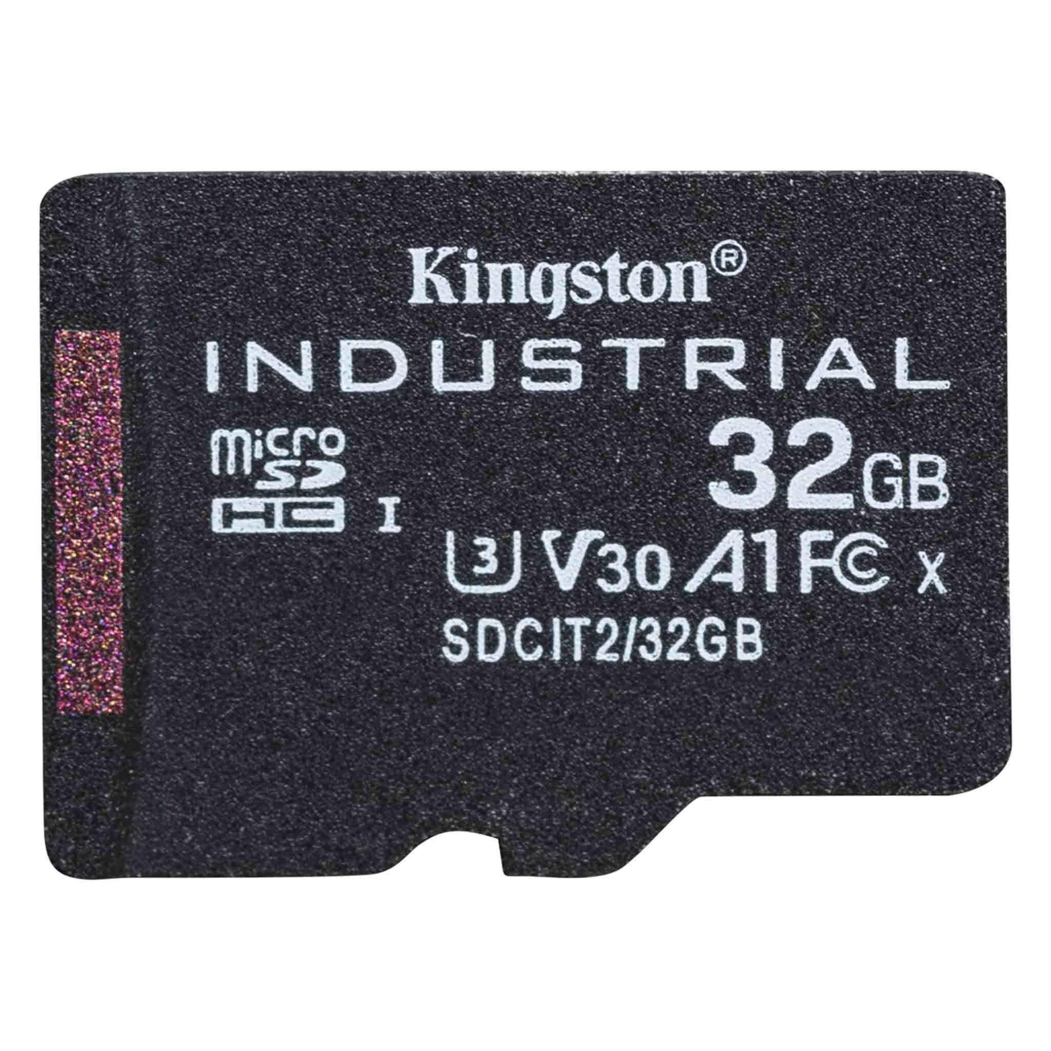 Kingston  Kingston Technology Industrial 32 GB MicroSDHC UHS-I Classe 10 